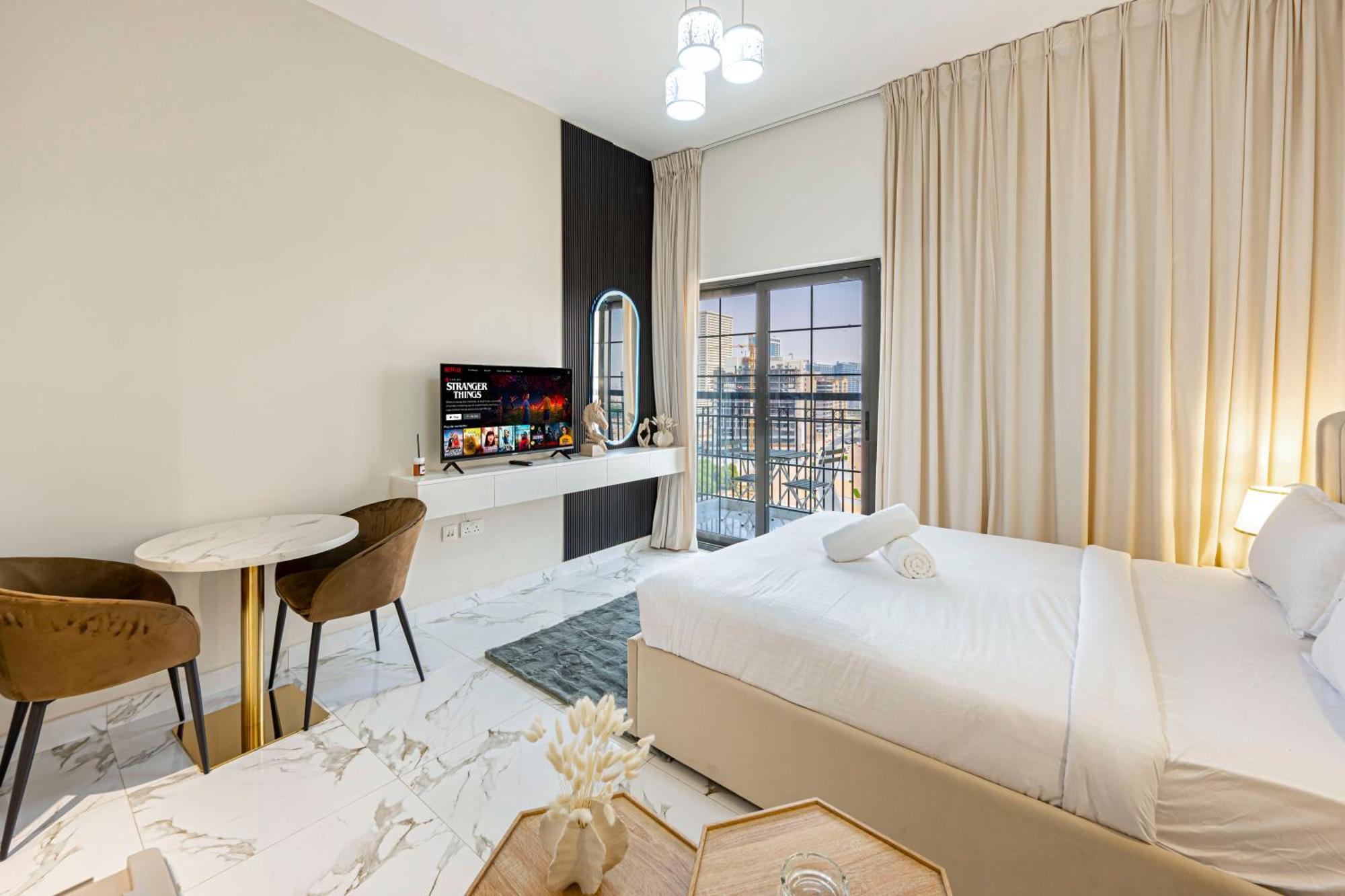 شقة Urban Getaway In Dubailand *